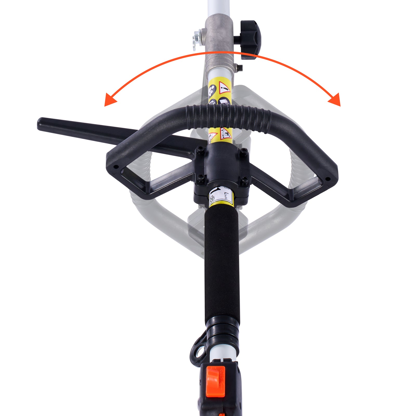 Gas Hedge Trimmer, 2 Cycle Gas Power Handheld Hedge Trimmer, 4-in-1 26cc Weed Eater with Protective Gear Set, Includes Hedge and String Trimmer, Edger, Brush Cutter, for Trimming Shrubs & Bushes