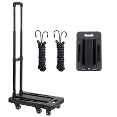 Folding Hand Truck 500 lbs Platform Cart Dolly Trolley Cart for Moving