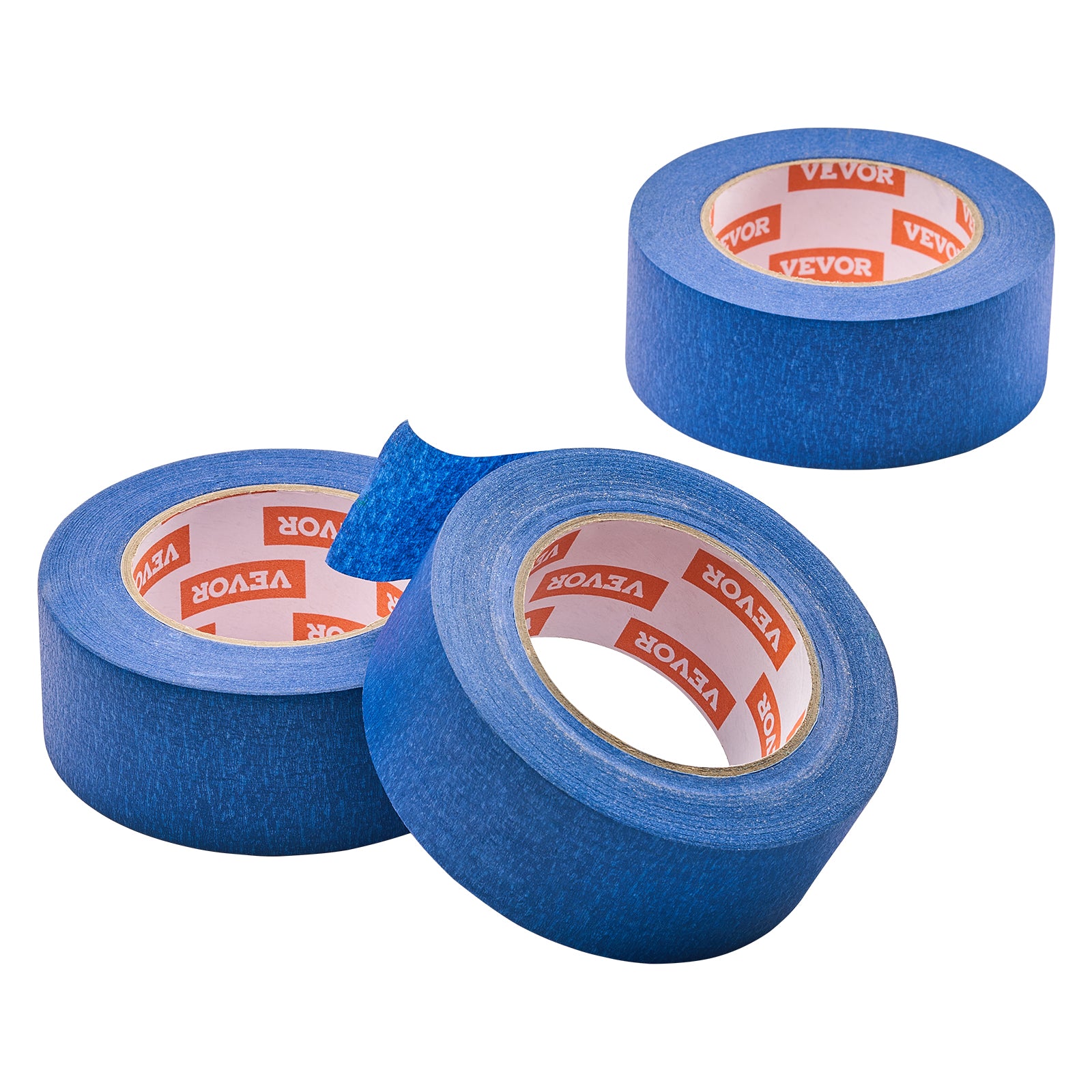 Painters Tape 2 Inch Wide (1.88 In x 60 Yds) 3 Rolls Blue Painter Msking Tape