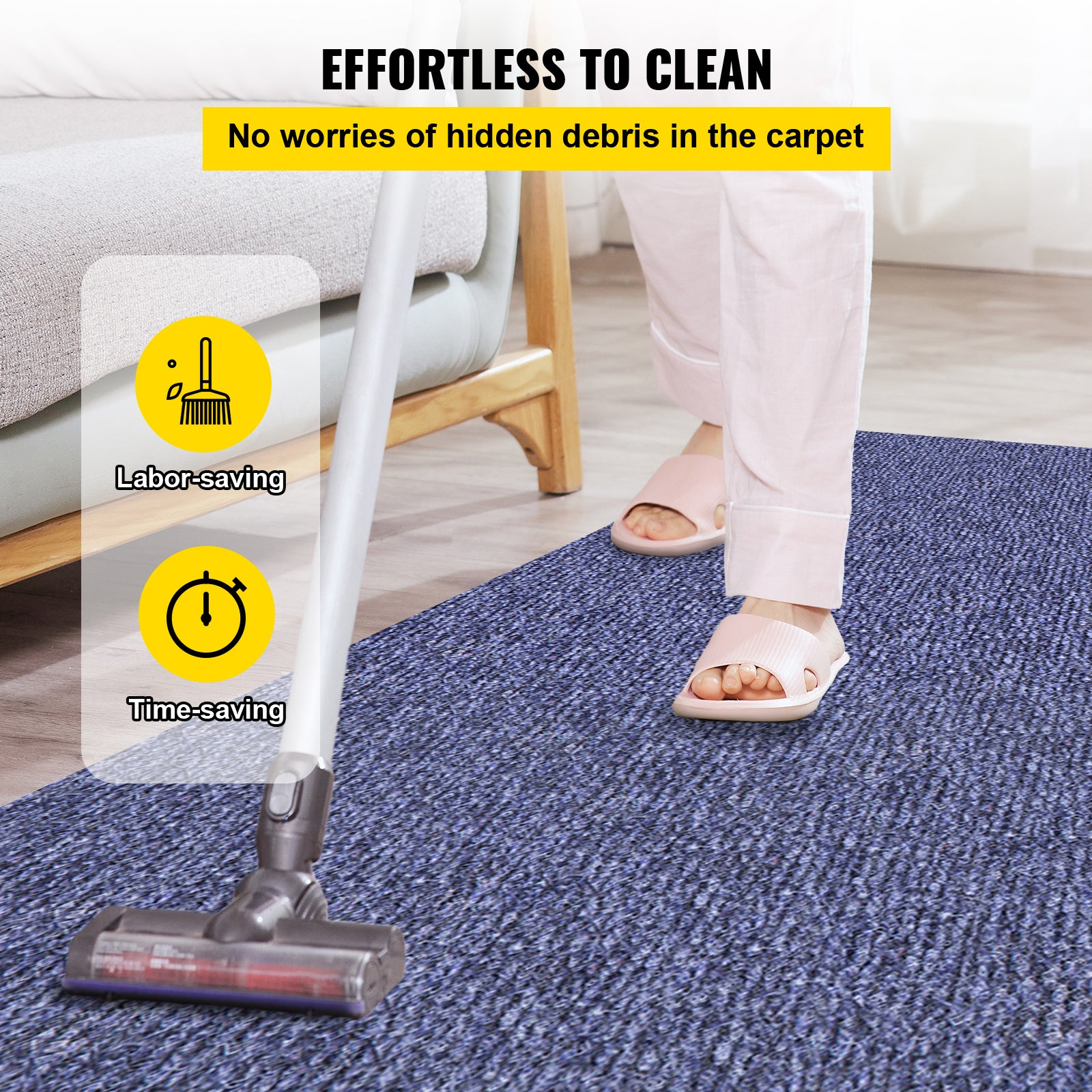 Deep Blue Marine Carpet 6 ft x 13.1 ft Marine Carpeting Marine Grade Carpet for Boats with Waterproof Back Outdoor Rug for Patio Porch Deck Garage Outdoor Area Rug Runner Non-Slide Porch Rug
