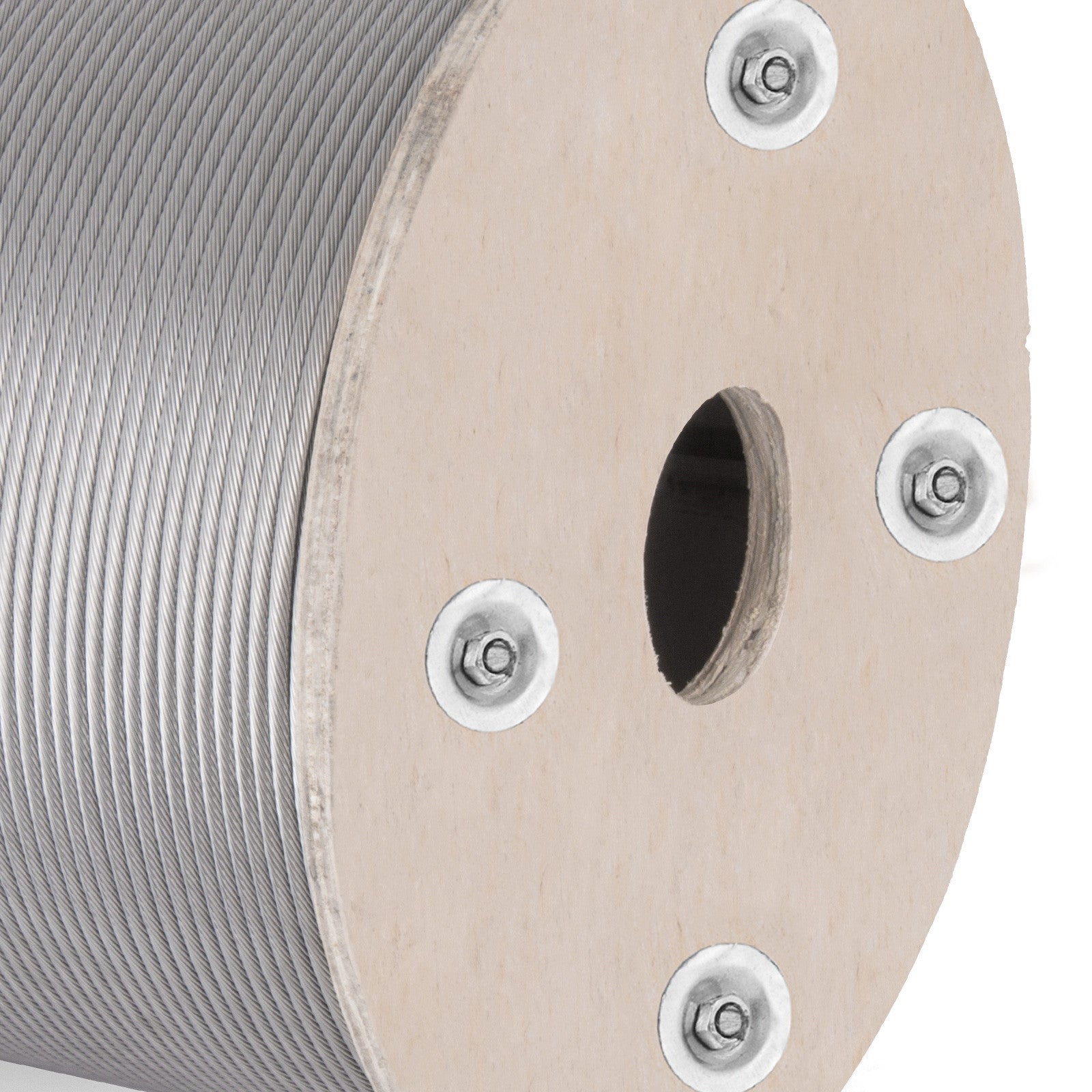 Stainless Steel Cable 3/16"x 1000ft, T316 Marine Grade Deck Cable Railing, 1x19 Strands Construction Braided Aircraft Cable for Deck Rail String Lights Hanging Porch Fence DIY Baluster