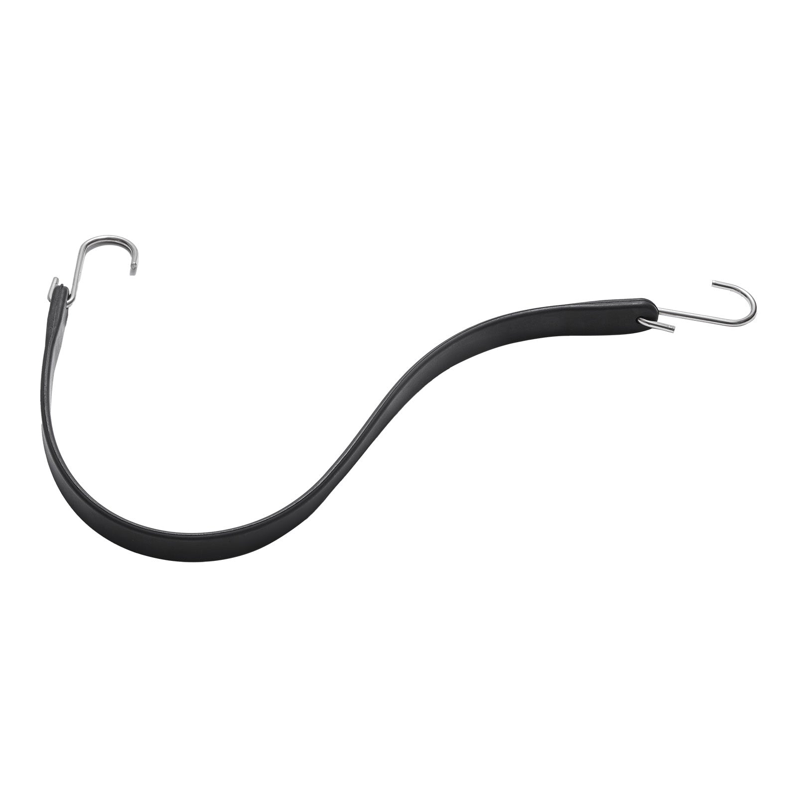 50 Pcs Flat Bungee Cord Set 19.8 mm Heavy Duty Bungee Straps with S-Hook