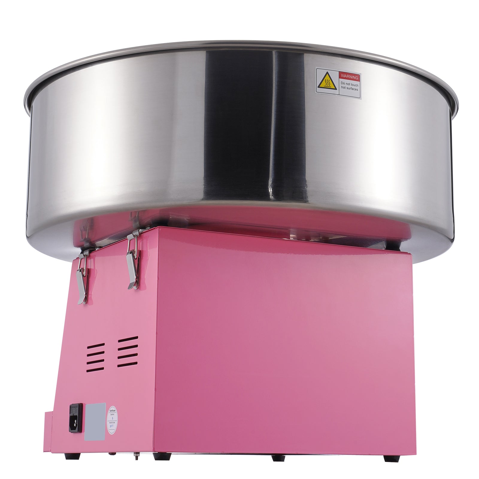 Electric Cotton Candy Machine, 1000W Candy Floss Maker, Commercial Cotton Candy Machine with Stainless Steel Bowl, and Sugar Scoop, Perfect for Home Kids Birthday, Family Party (Pink)