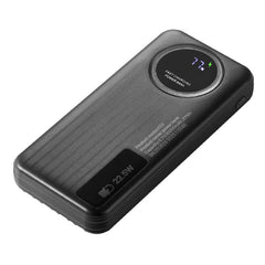 Portable Charger, with Built-in Cables, 10000 mAh Travel Battery Pack, 6 Outputs 3 Inputs Fast Charging Power Bank with USB Type-C Micro-B Input, Smart LED Display, for iPhone, Samsung, Android