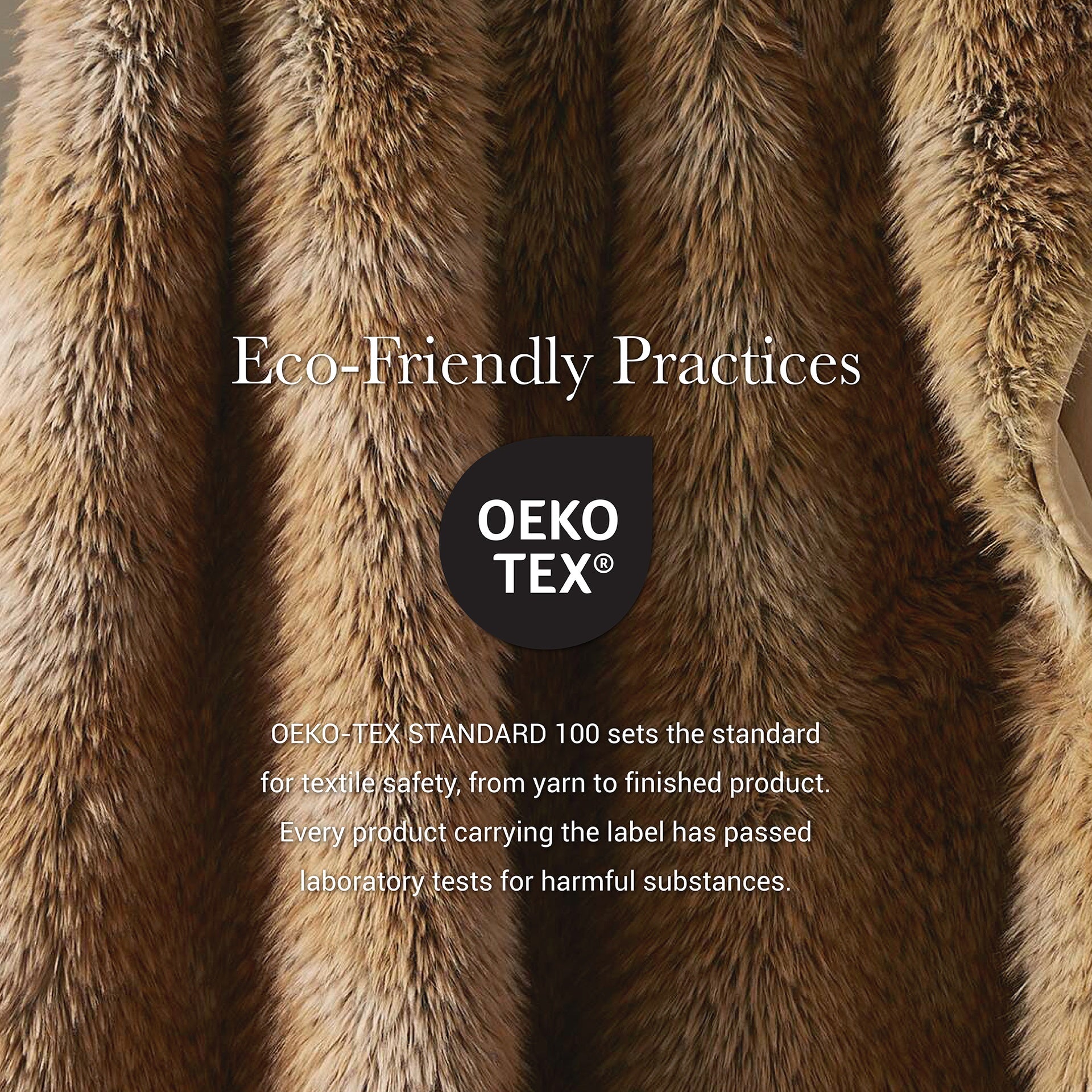 1-Piece 60x80" Faux Fur Throw Blanket,Bobcat