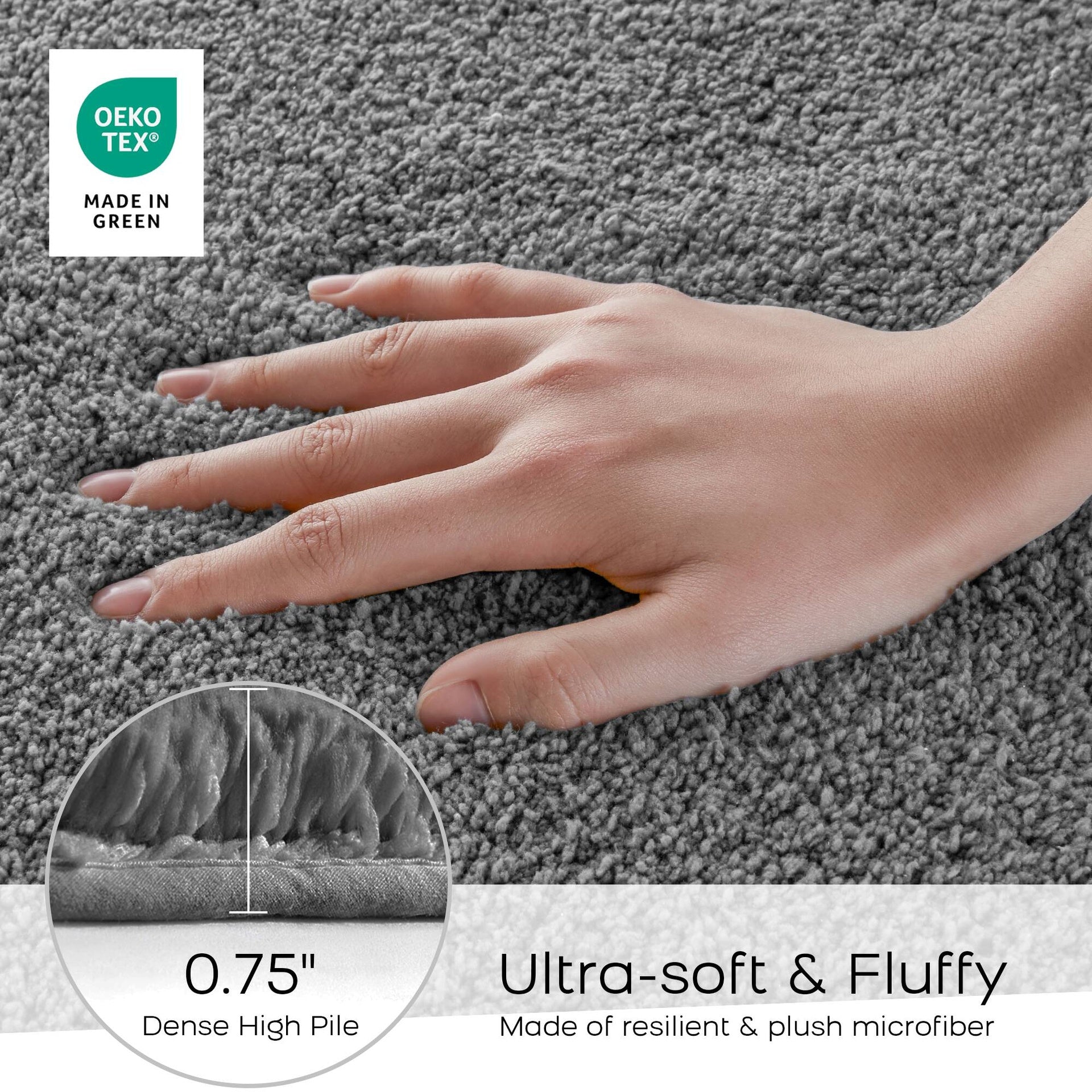 Marshmallow Bath Rug Collection