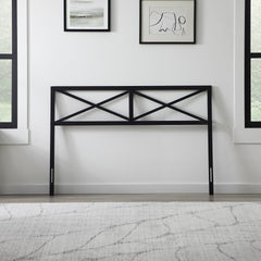 Taylor Metal Headboard, Cal King, Black