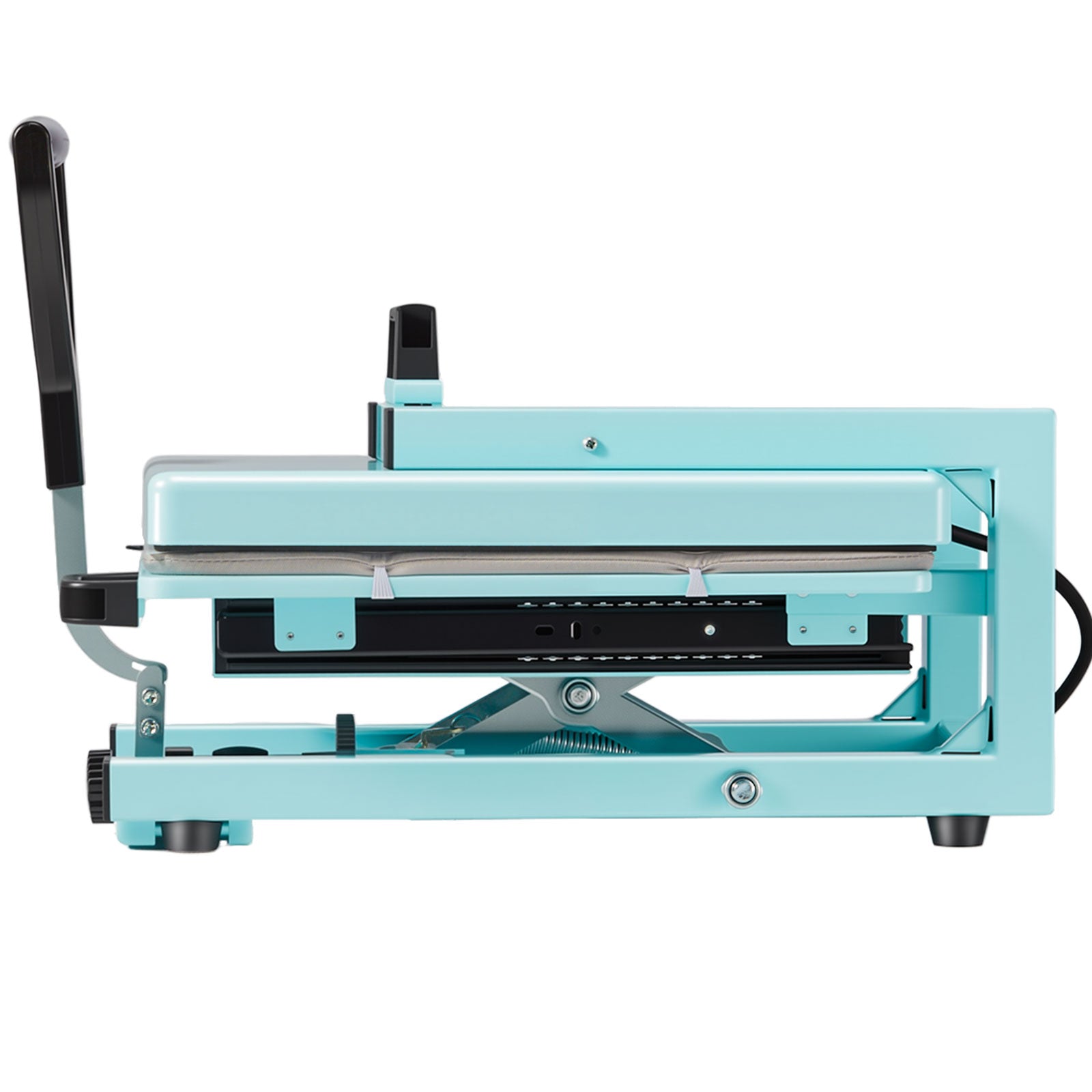 Hybrid Heat Press, 15 x 15 inch, 5-in-1 Multifunction, Heat Up Fast and Even, All-New Patented Design, Easy to Control, Sublimation Press Machine for T-shirts/Tumblers/Caps/Plates, Light Green