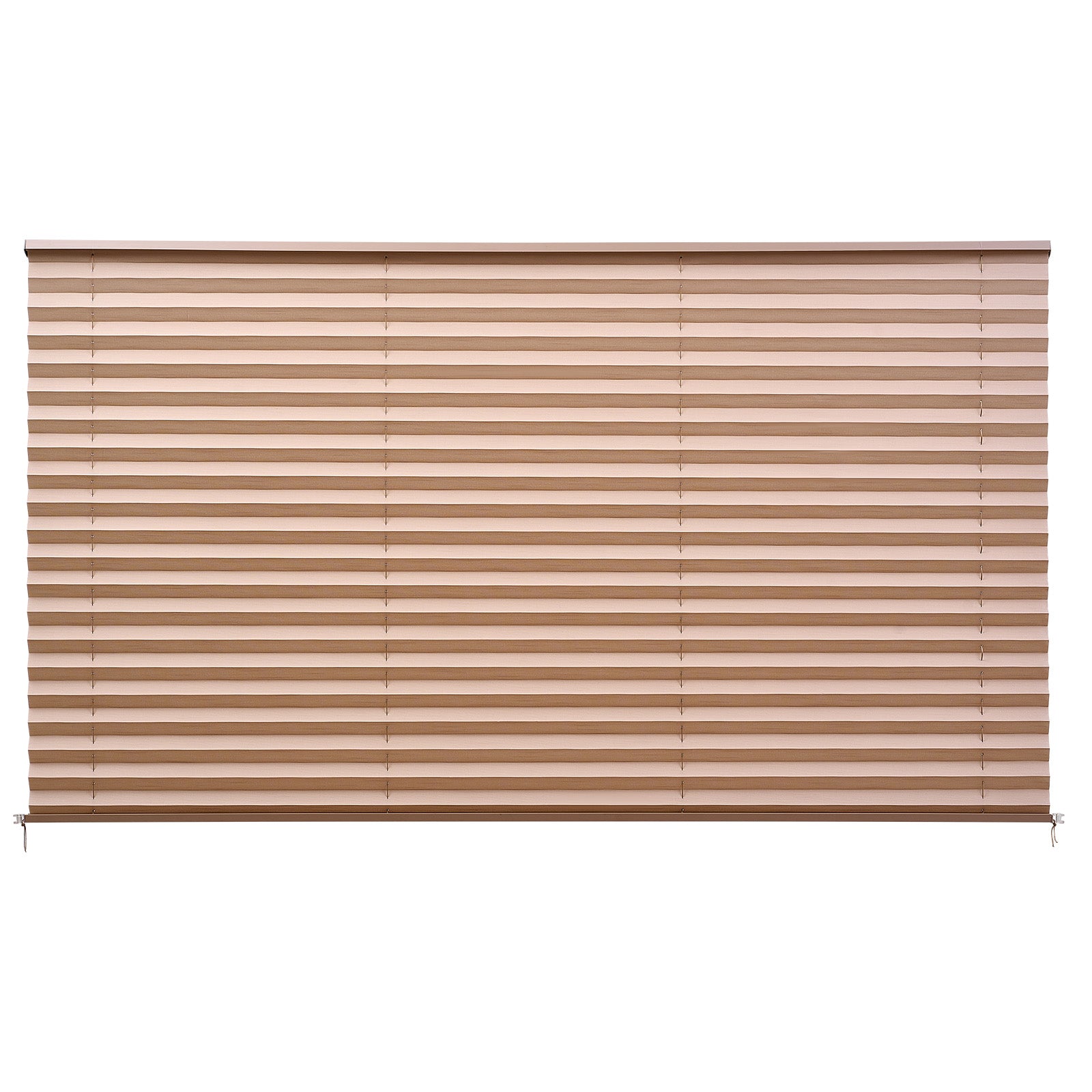 RV Blinds, 62 in x 32 in, RV Pleated Shades, Polyester Fabric, Easy to Clean and Install, Privacy Protection and Sunlight Blocking, for Camper, Travel Trailer, Motorhome Window, Cappuccino