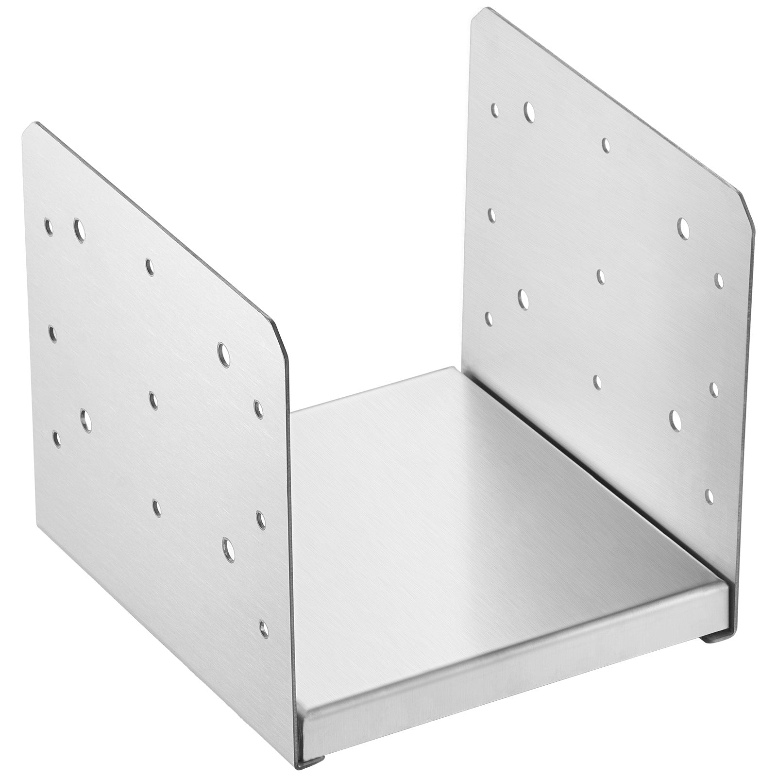 8"x 8" Post Base, 1Pcs Stainless Steel Adjustable Post Anchor Bracket(Internal 7.8 x 7.3"), Adjustable Post Base for Pavilion Deck Porch Handrail Railing Support Decorative Anchor Plate