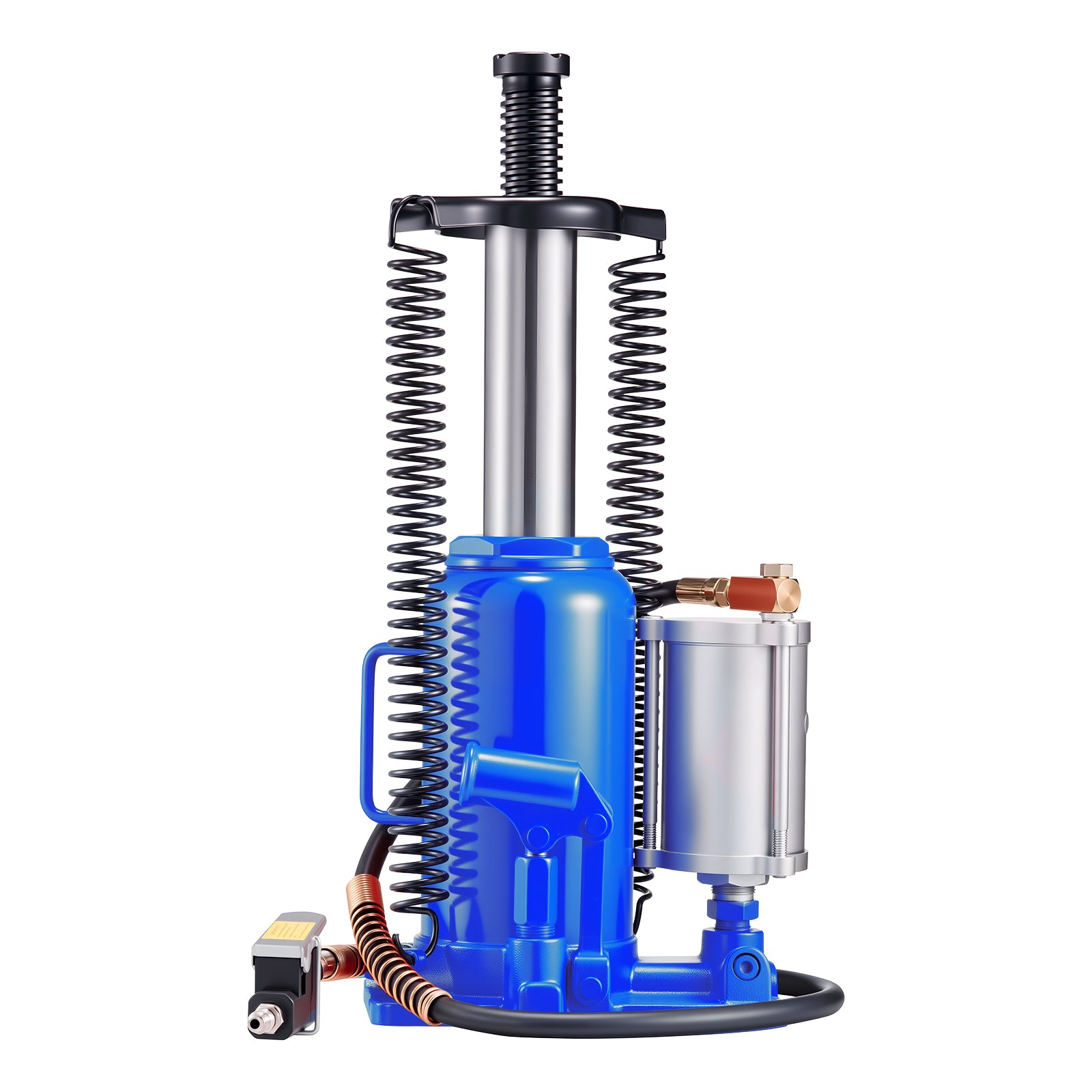 Air Hydraulic Bottle Jack High Lift Jack 20 Ton (44092 lb) Car Repair Blue