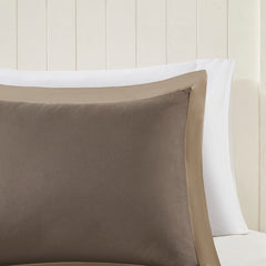 King 3M Scotchgard Diamond Quilting Reversible Down Alternative Comforter Set