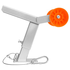 Boat Trailer Winch Stand with Roller Adjustable Height Boat Winch Mount