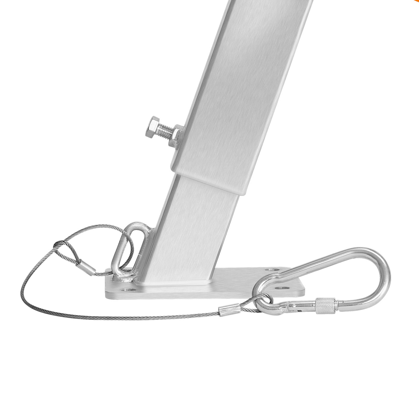 Boat Trailer Winch Stand with Roller Adjustable Height Boat Winch Mount