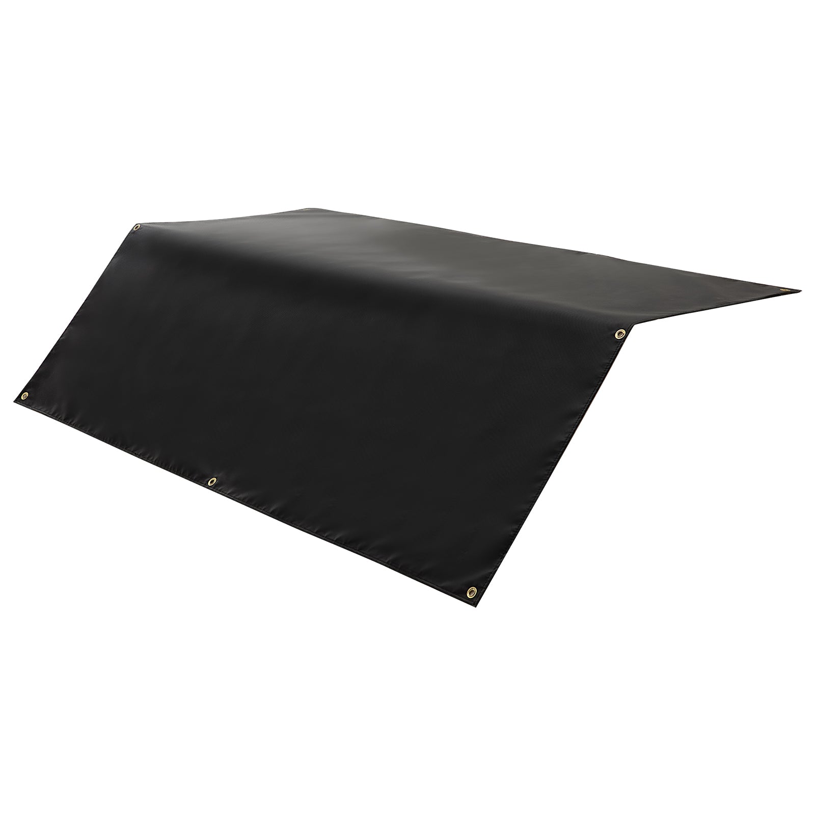 Welding Blanket, 4 x 6 FT Silicone Coated Fiberglass Welding Blanket, Up to 1800°F Heat Resistant Safety Protection Blankets, Flame Retardant Fireproof Insulation Mat with Metal Grommets