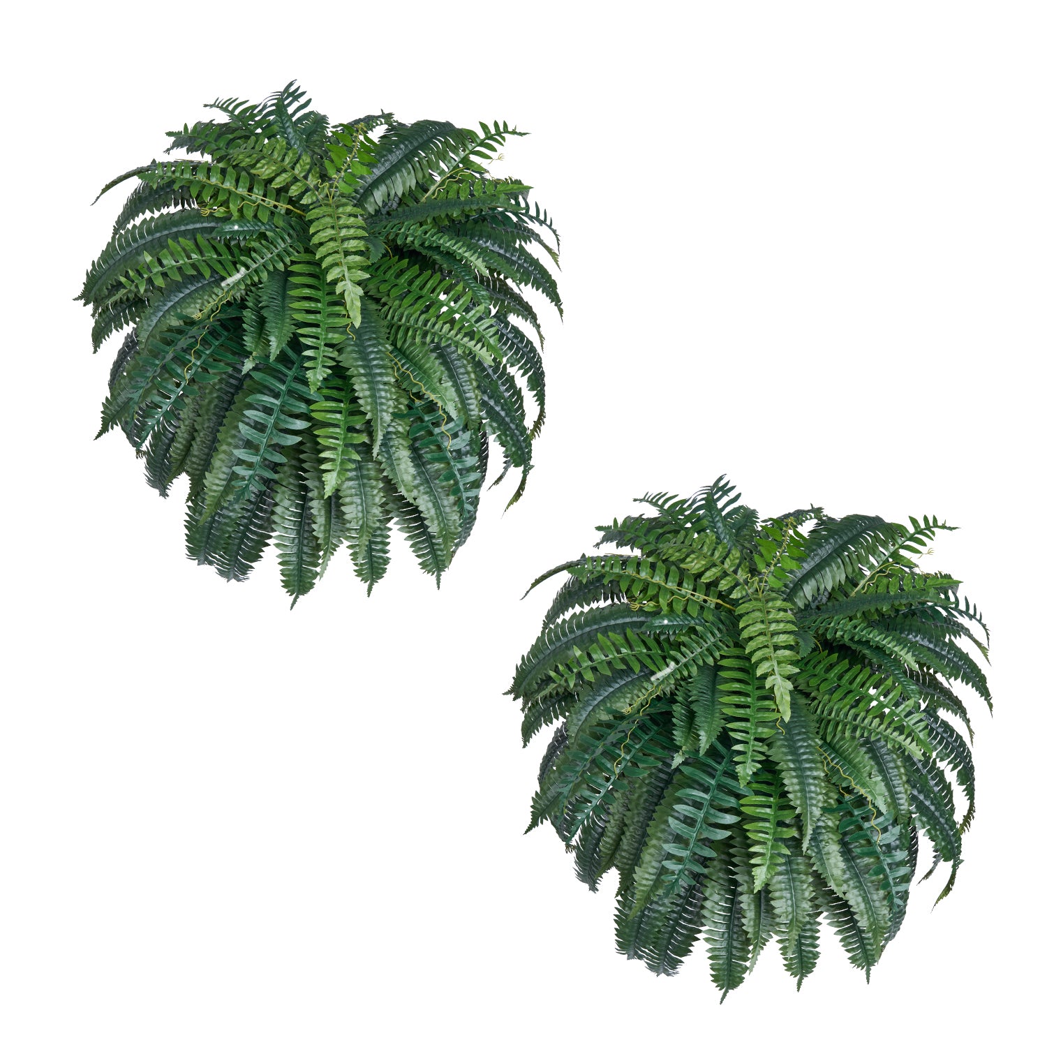 Artificial Ferns 1Pcs, 47 Inch Artificial Boston Ferns Plants, Faux Fern with 88 Branches, Artificial Plants Large for Outdoors/Indoor Home, Office,Garden (Flowerpot Unincluded)