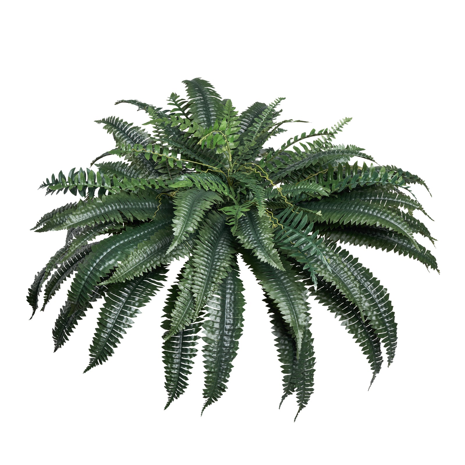 Artificial Ferns 1Pcs, 47 Inch Artificial Boston Ferns Plants, Faux Fern with 88 Branches, Artificial Plants Large for Outdoors/Indoor Home, Office,Garden (Flowerpot Unincluded)
