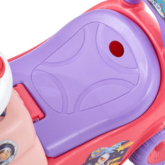 Ride On Toddler Push Car, Push Car for Toddler 19 to 36 Months, Kids Ride On Toy with Horn & Music, 48.5 lbs Load Capacity, Under-seat Storage, Foot-to-Floor Walker for Toddlers Boys Girls, Pink