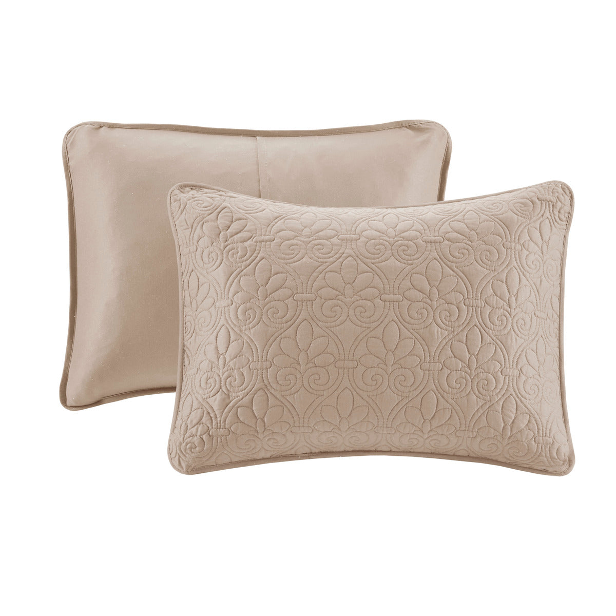 Reversible Bedspread Set Khaki King