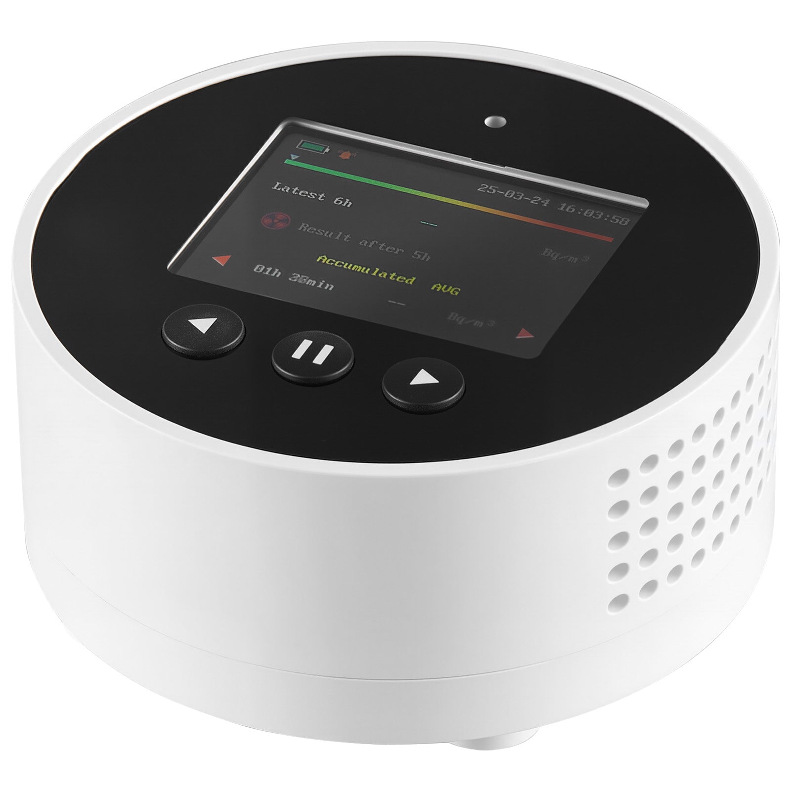 Radon Air Quality Meter Detector for Home 3.3Bq to 37kBq/m³ Battery Powered