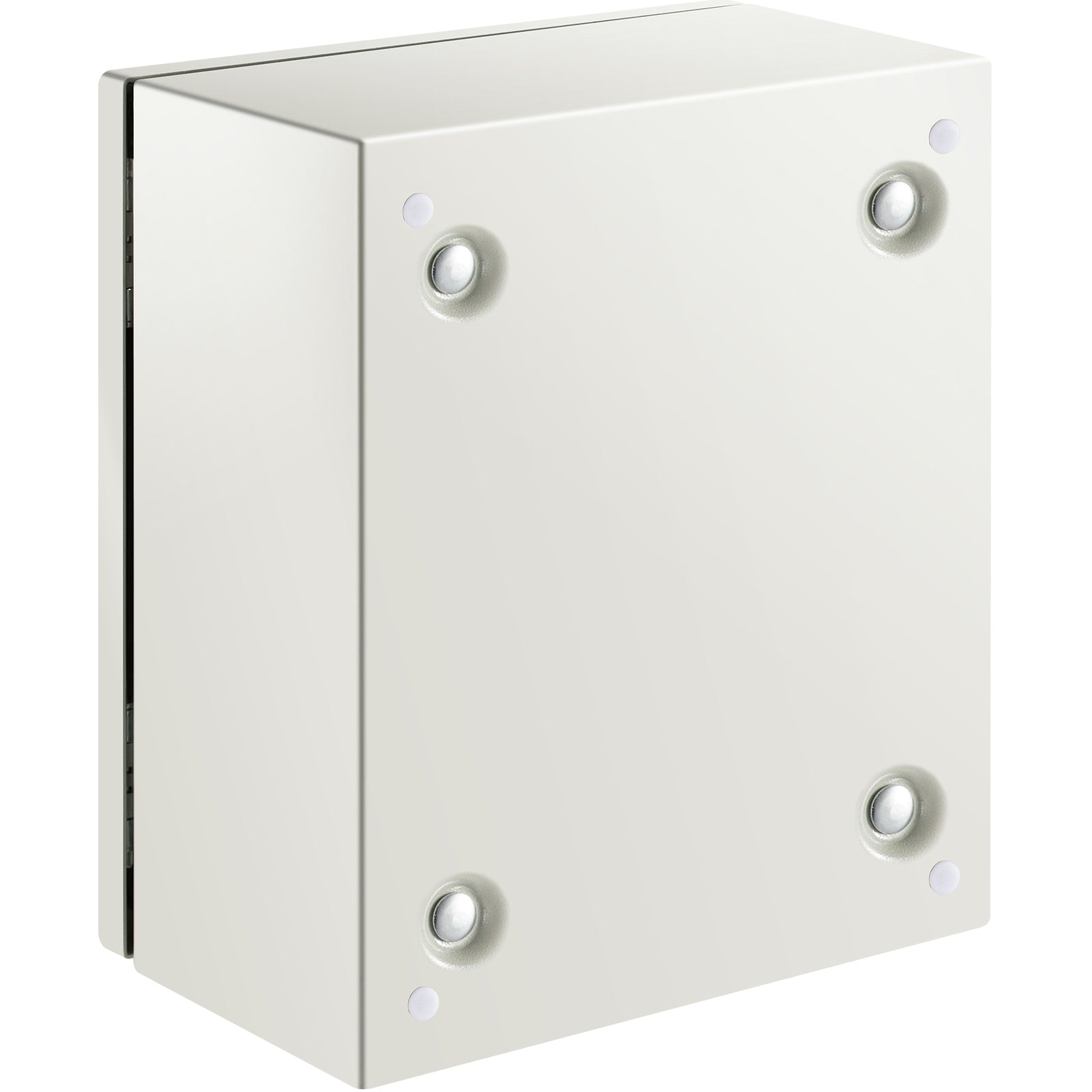 NEMA Steel Enclosure, 12 x 10 x 6'' NEMA 4X Steel Electrical Box, IP66 Waterproof & Dustproof, Outdoor/Indoor Electrical Junction Box, with Mounting Plate