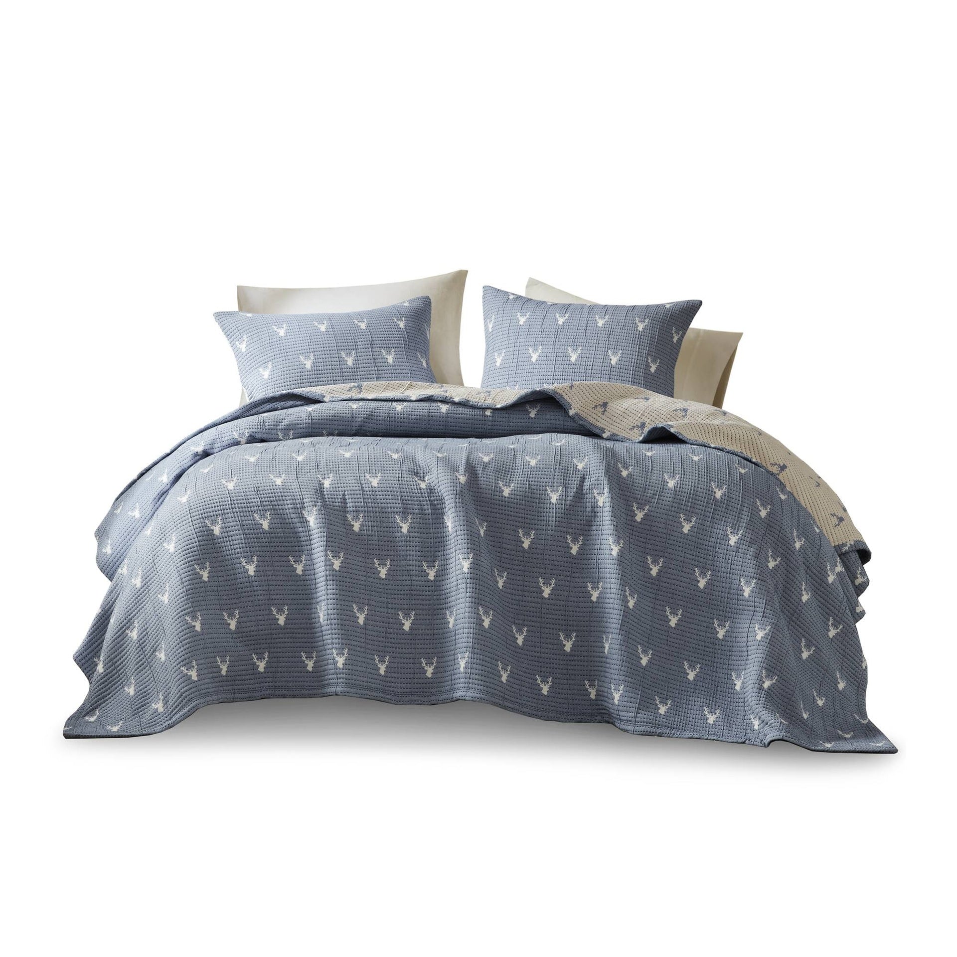 3 PCS Full/Queen Coverlet Set