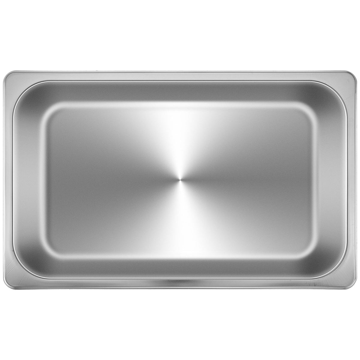 4 Pack Steam Table Pans 20.9 x 12.8 x 3.9 Inch Deep Steam Table Pan Full Size 13L Deep Food Container Stainless Steel Oven Tray Hotel Pans Anti-Jam Steam Table Food Pan