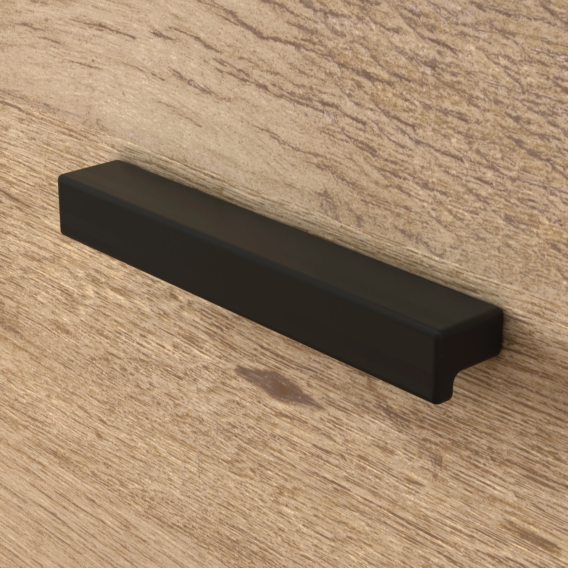 Lateral File with Large Drawers, Brown finish