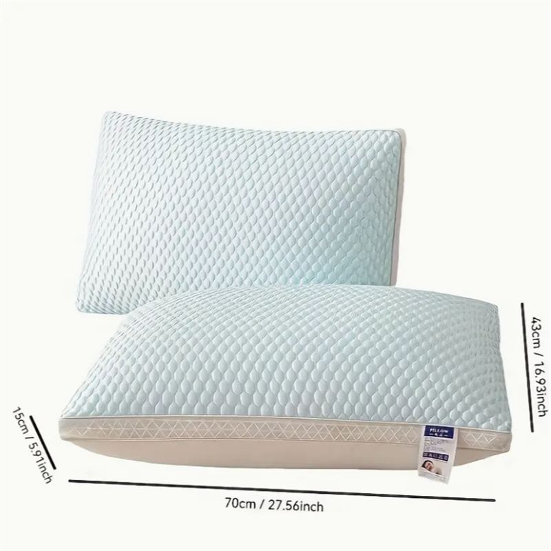 Cooling Breathable Tofu Pillows-Sky Blue(1pack)