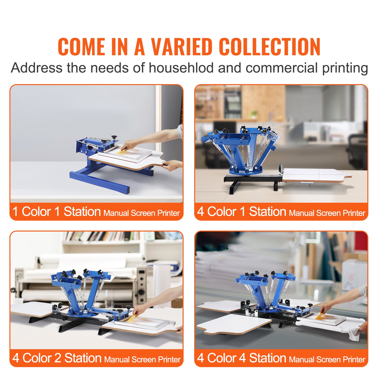 Screen Printing Machine, 1 Color 1 Station Silk Screen Printing Press, 21.2x17.7in Screen Printing Press, Double-layer Positioning Pallet, Adjustable Tension for T-shirt DIY Printing