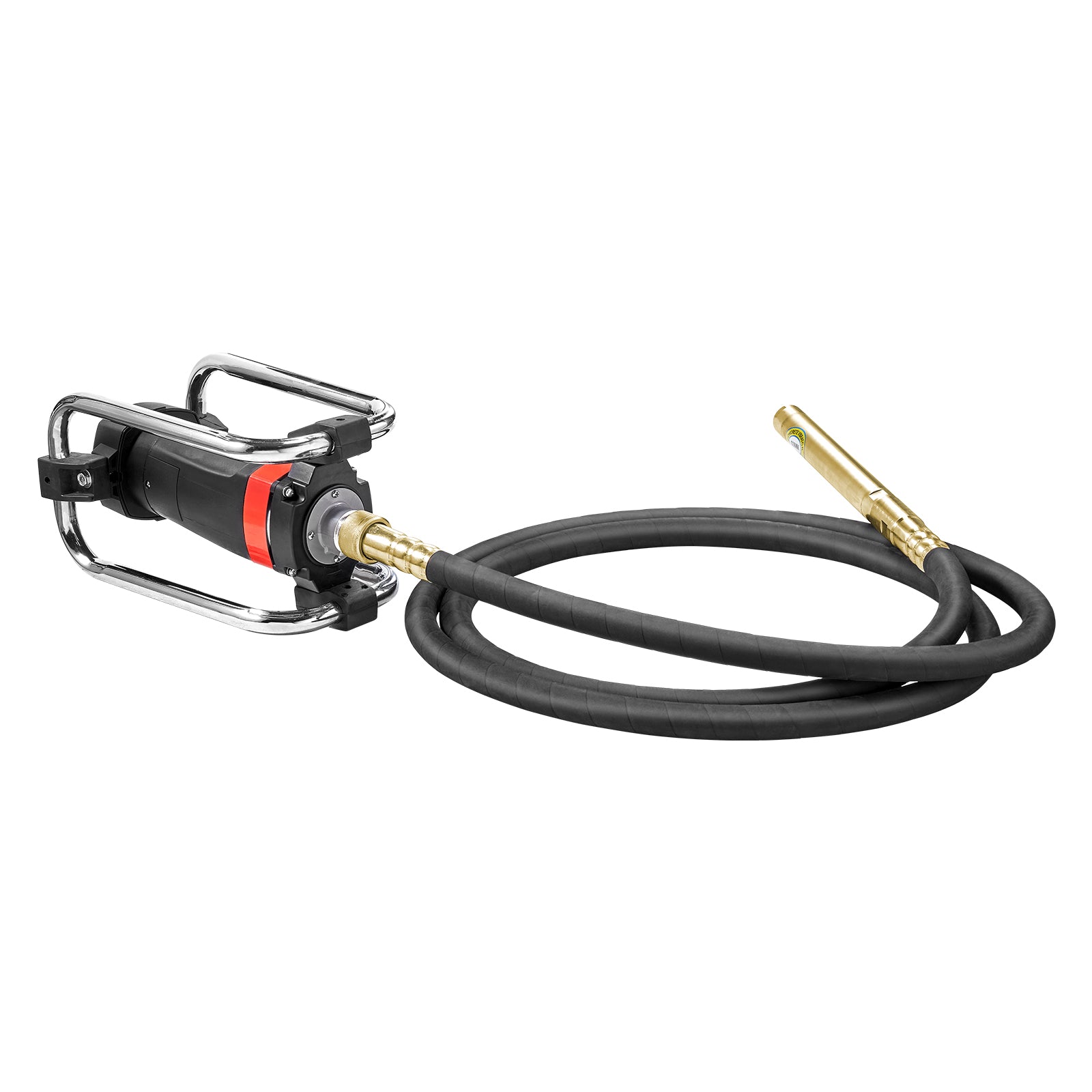 Electric Concrete Vibrator, 1500W 16000 VPM, 2HP Copper Motor Handheld Concrete Vibrating Tool, Portable Pencil Cement Vibrator with Shaft of 14.75ft / 4.5m, Remove Air Bubble and Level Concrete