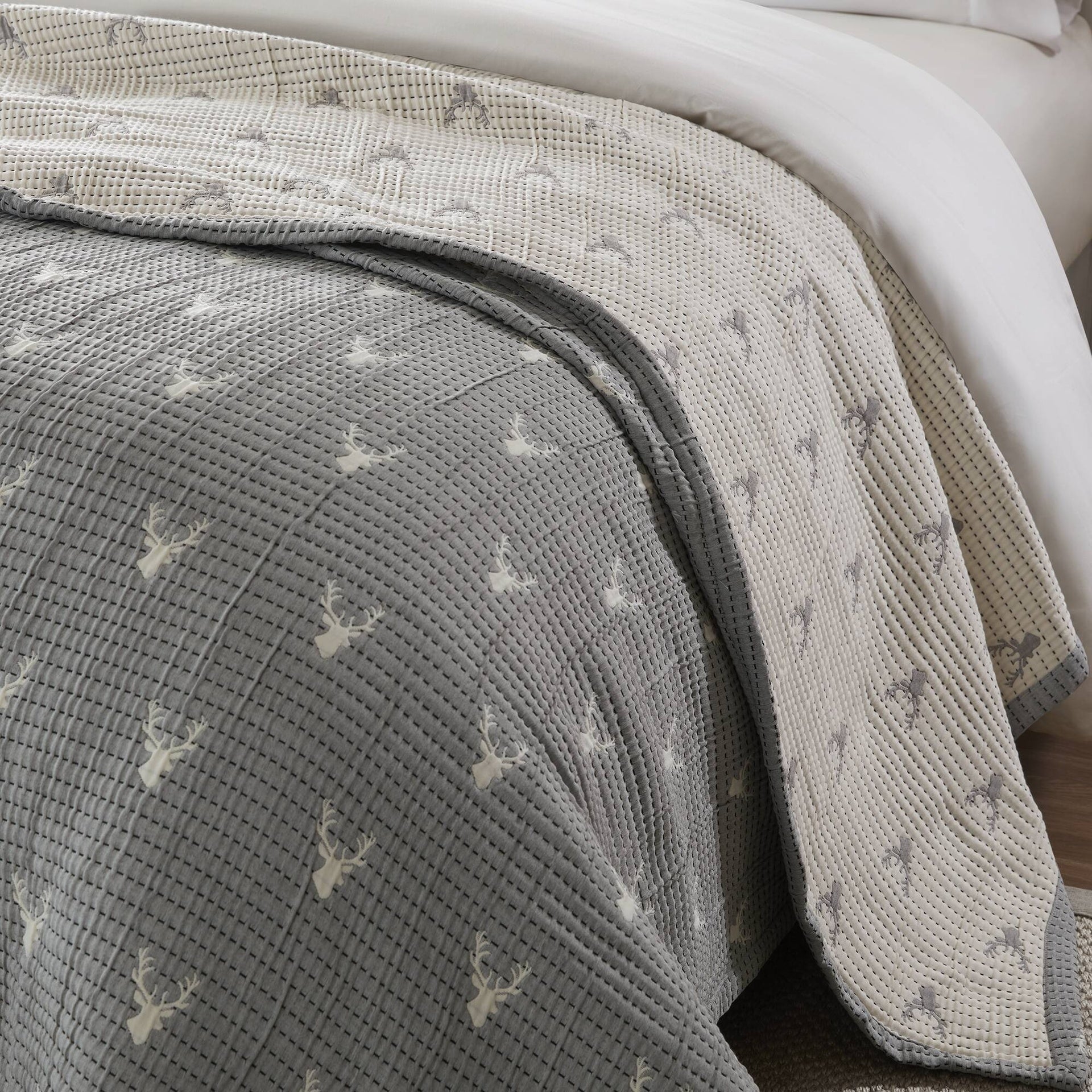3 PCS King/Cal King Coverlet Set