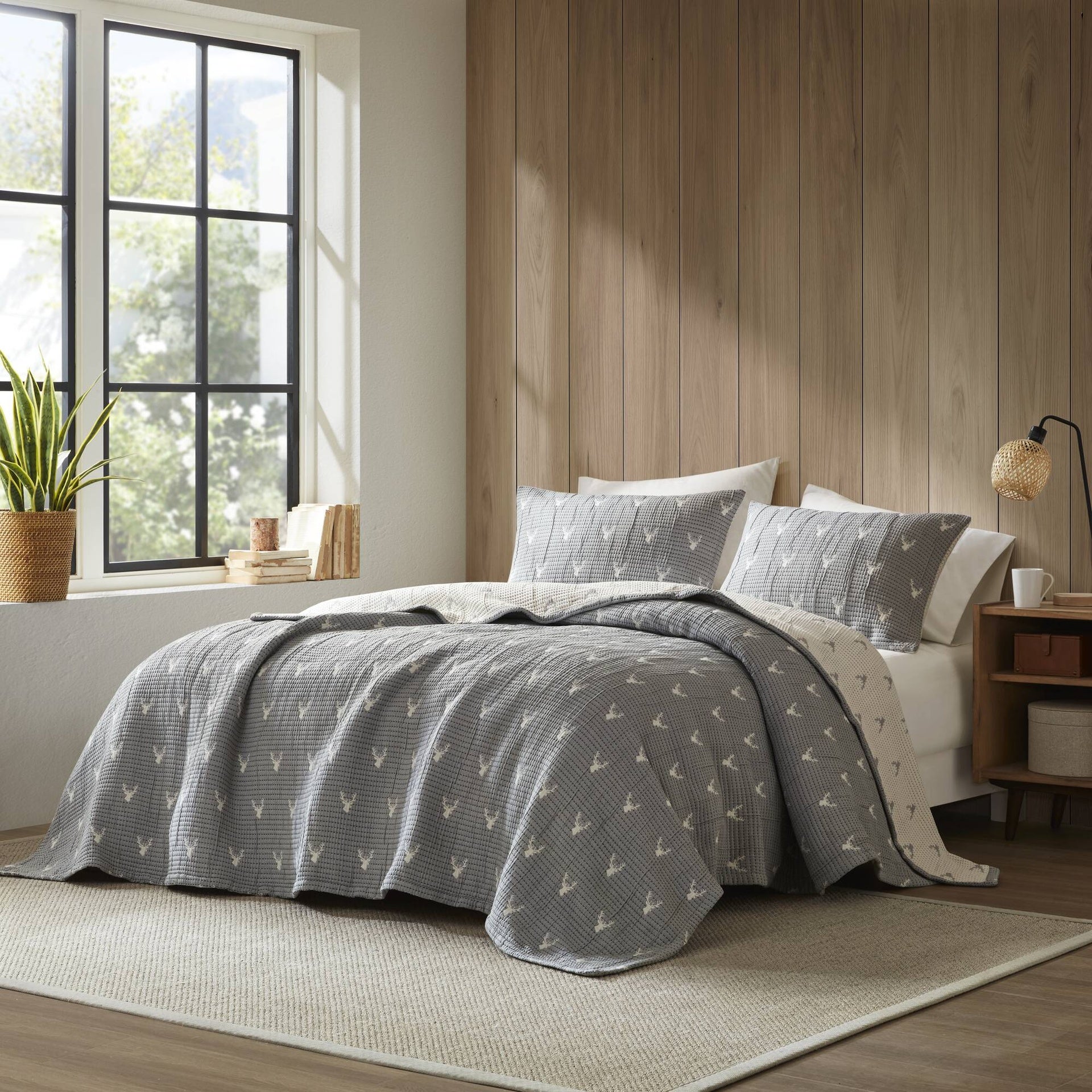 3 PCS King/Cal King Coverlet Set