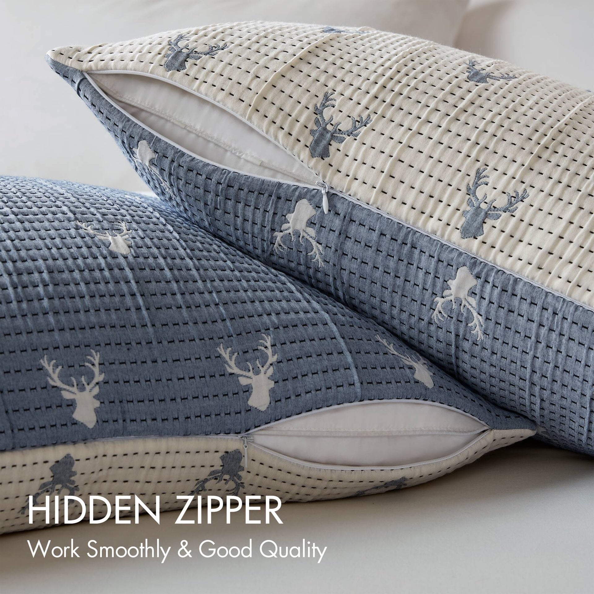 3 PCS King/Cal King Coverlet Set