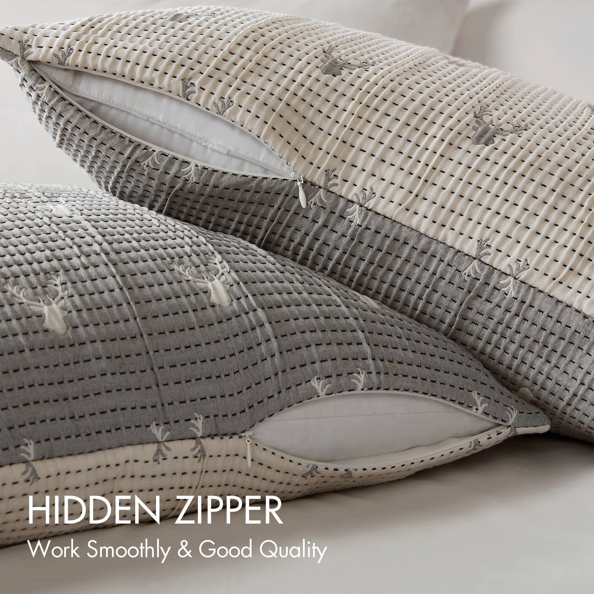 3 PCS Full/Queen Coverlet Set