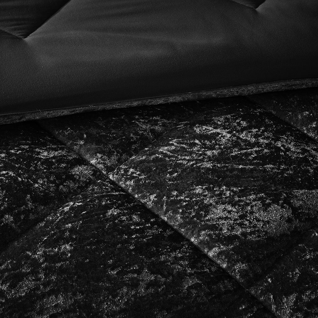 Twin/Twin XL Velvet Duvet Cover Set with Throw Pillow