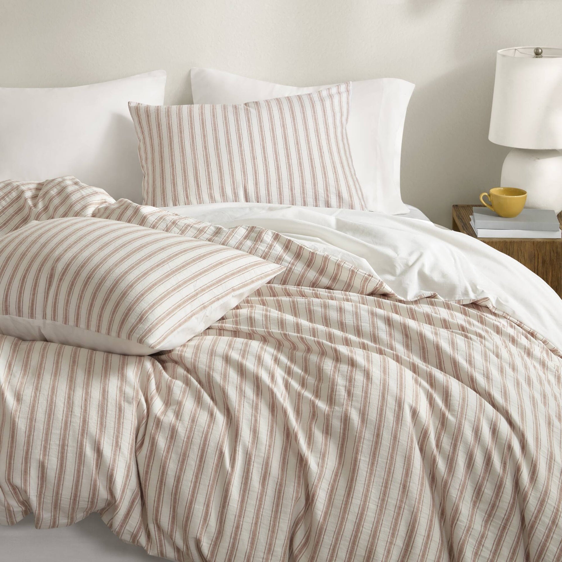 3 PCS Queen Duvet Set Terracotta