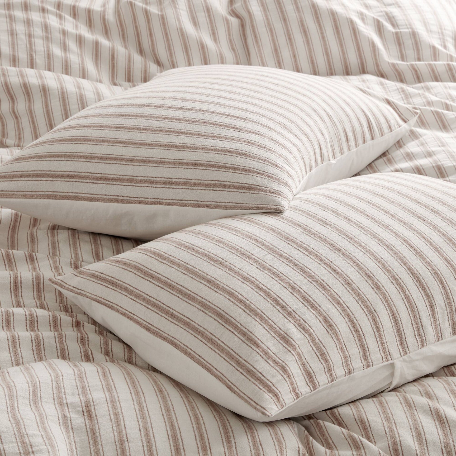 3 PCS Queen Duvet Set Terracotta