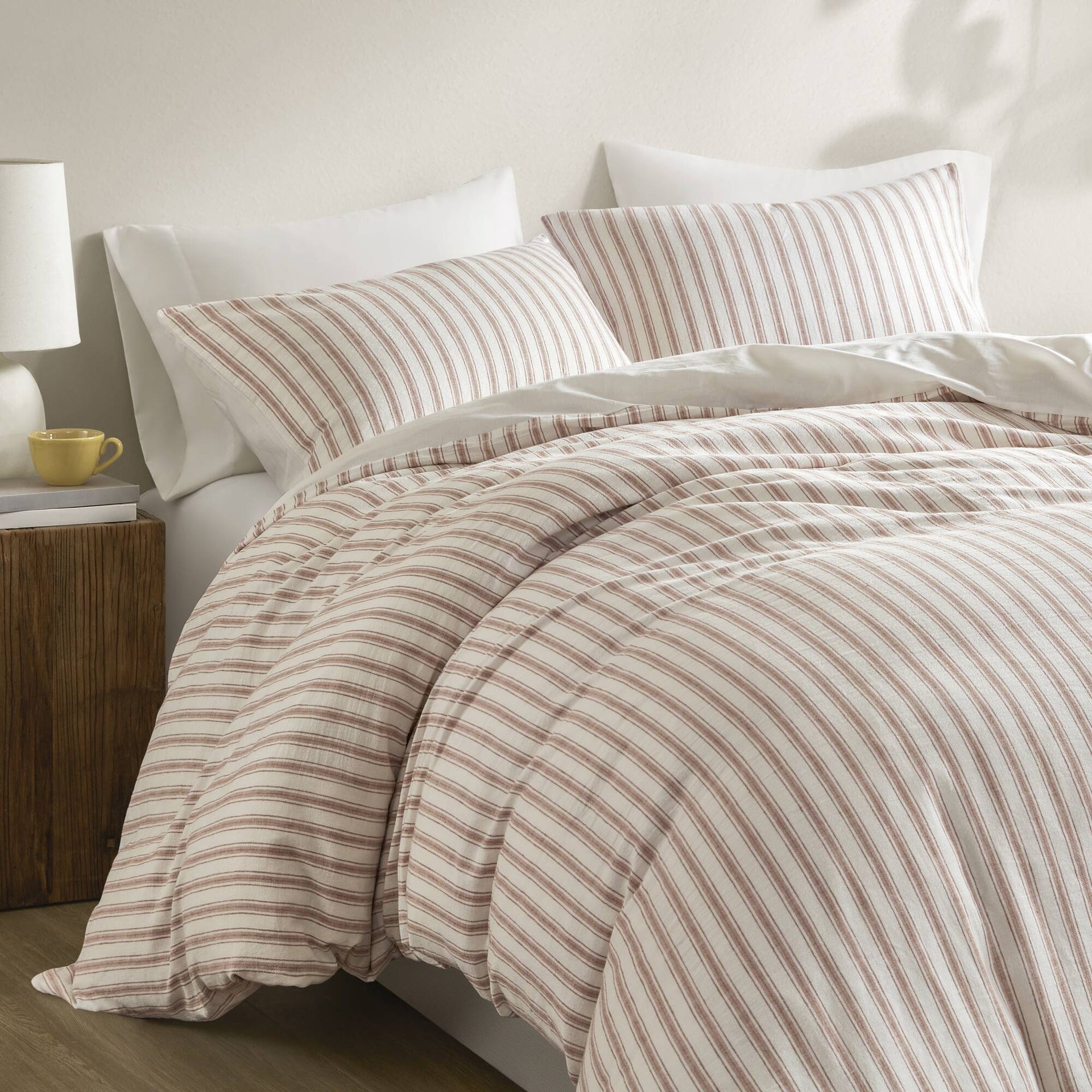 3 PCS Queen Duvet Set Terracotta