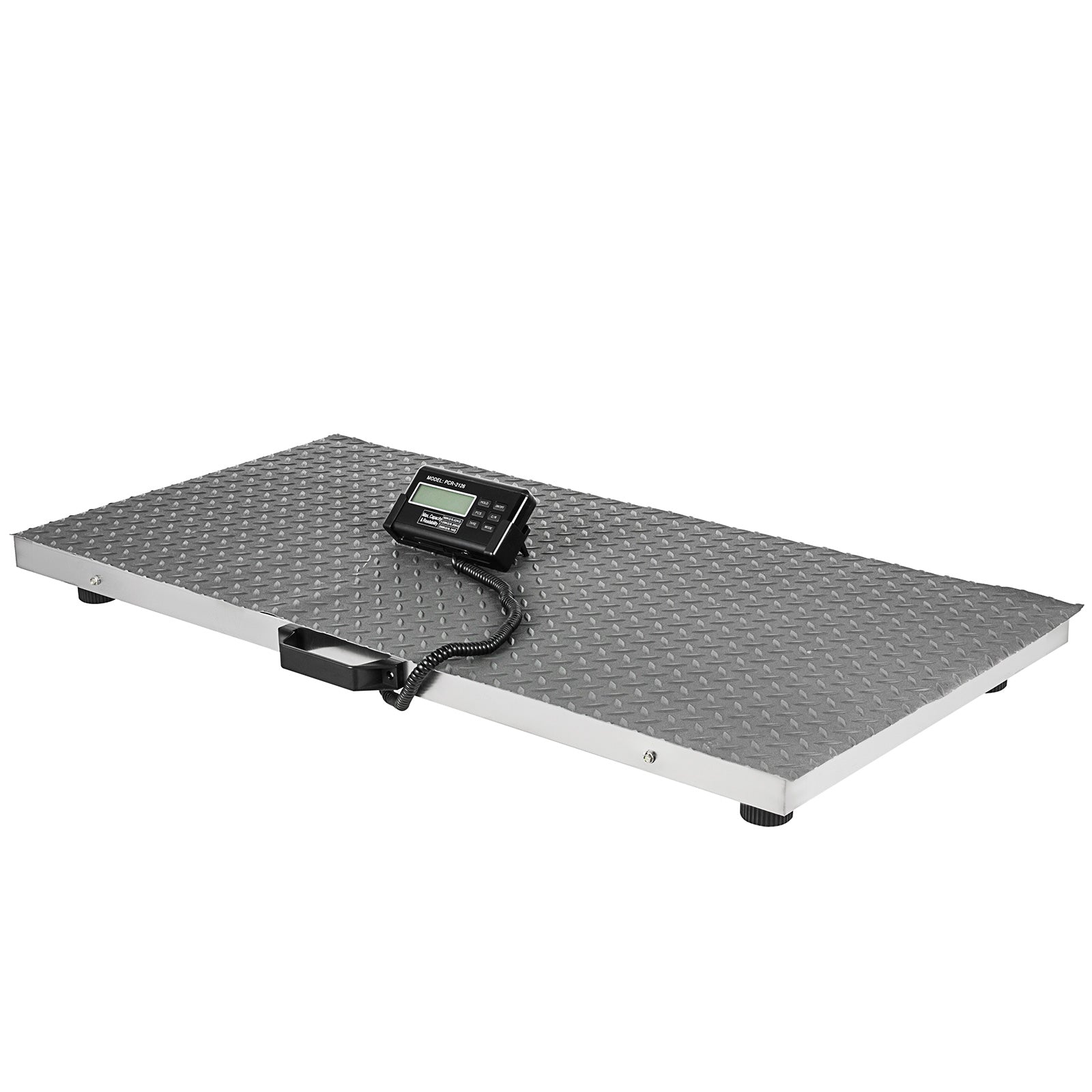 880Lbs x 0.2Lbs Livestock Scale Shipping Scales Large Platform 40.6x20.9Inch Stainless Steel Vet Scale Industrial Floor Scale Large Animal Dog Pig Scale Goat Weight Scale Pet Digital Scale