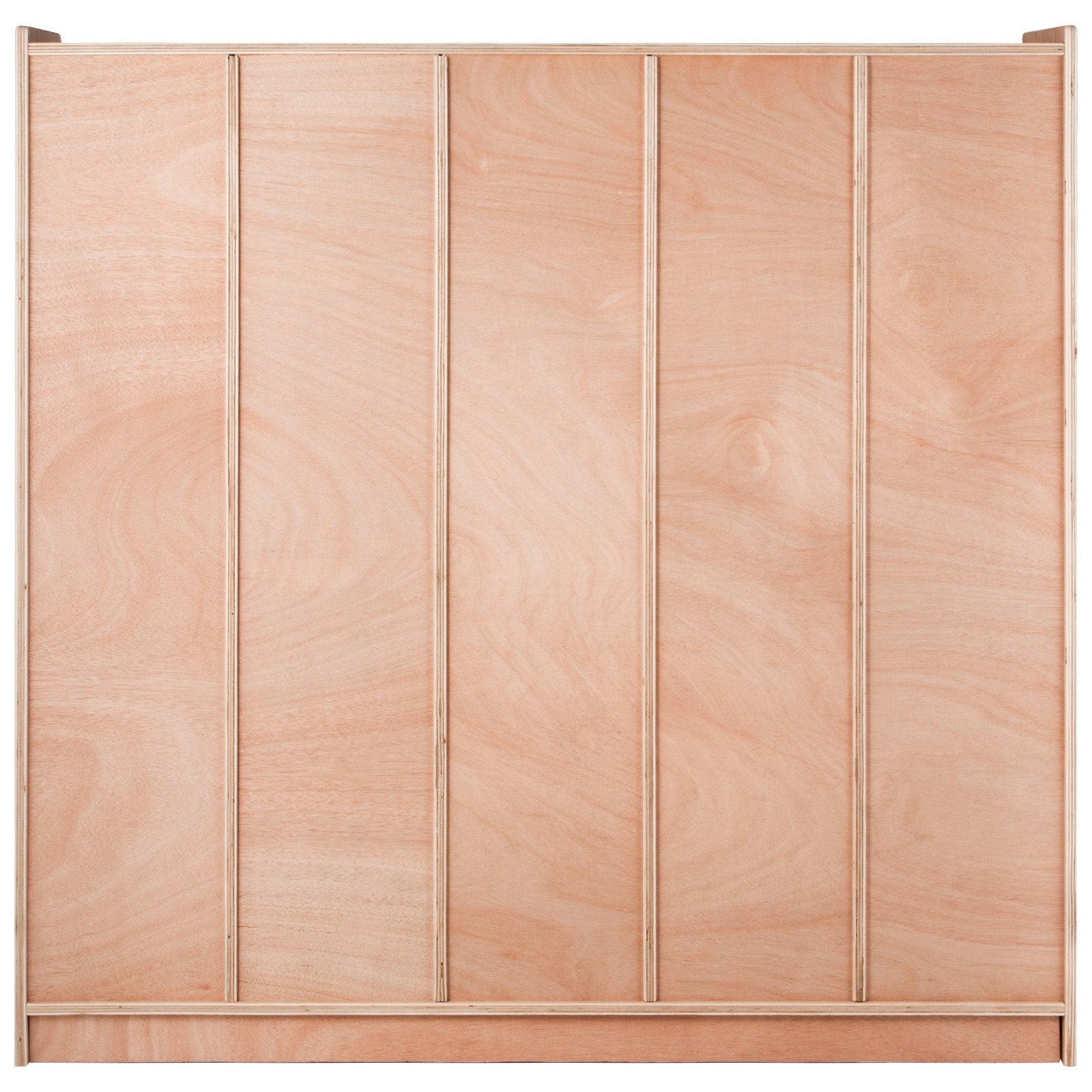 Preschool Cubby Lockers 5-Section Plywood Birch Coat Locker 15MM Thickness Kids Locker for Home 48.4 Inch High Durable Classroom Lockers for Toddlers and Kids Commercial or Personal Use