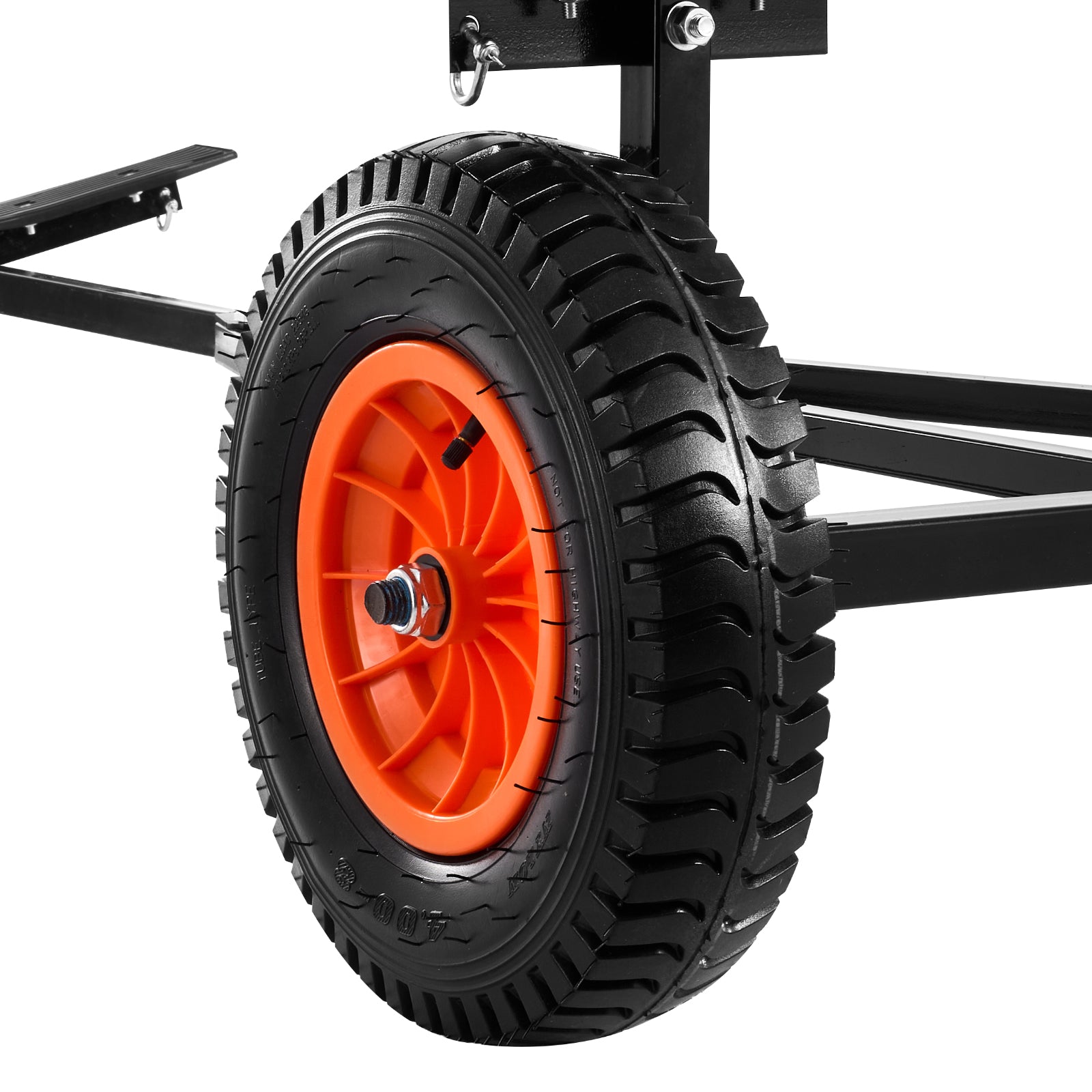420lbs Boat Trailer Dolly Mover Adjustable Length with 15.7 in Pneumatic Tires