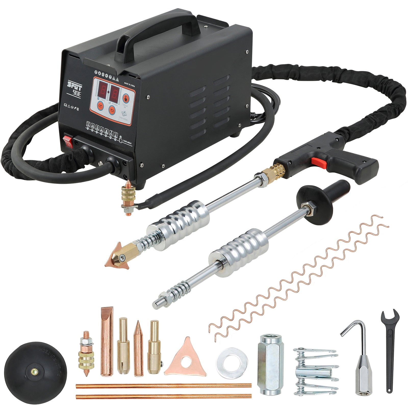 Panel Spot Puller 90E Vehicle Dent Spotter Multispot Bonnet Door Repair 3kw