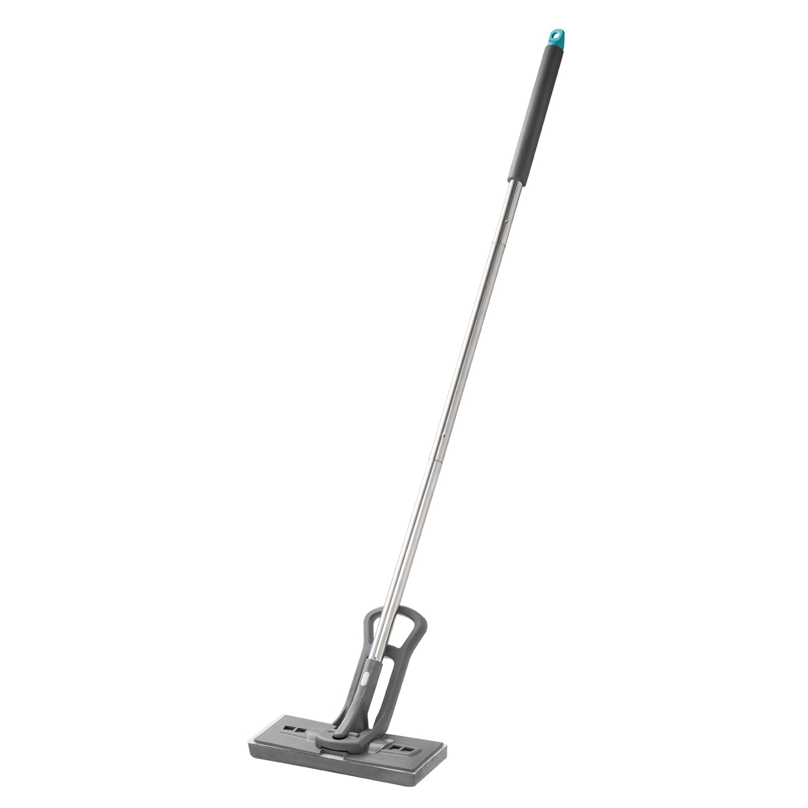 High-Density PU Sponge Mop, Comes with 1 Replacement Head, Easy to Wring, Hook-and-Loop Fastener for Quick Change, Suitable for Cleaning Various Floors