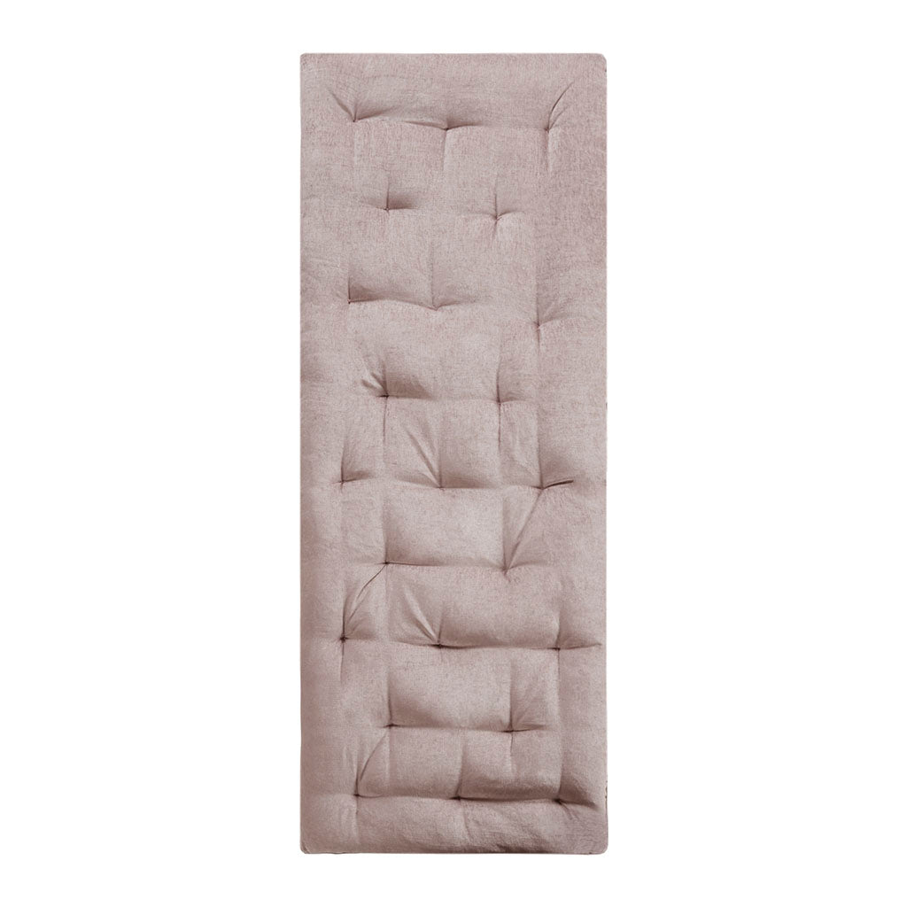 Poly Chenille Lounge Floor Pillow Cushion Blush 27" x 74"
