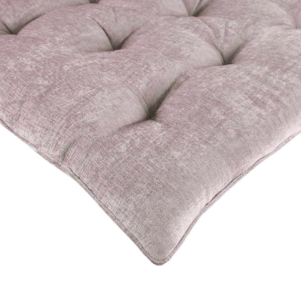 Poly Chenille Lounge Floor Pillow Cushion Blush 27" x 74"