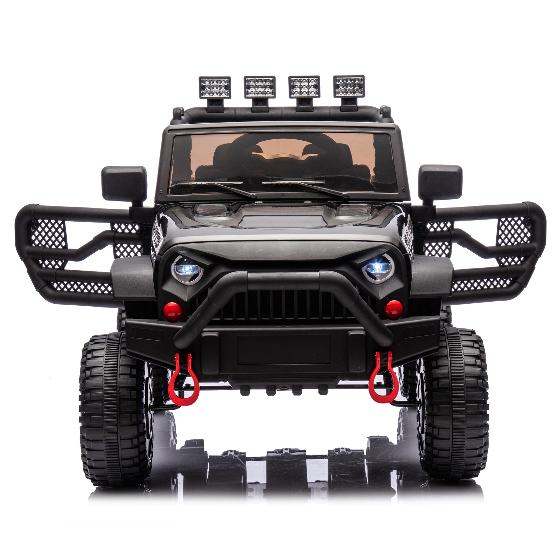 24V Kids Ride On Car W/Parents Remote Control,400W Motor,Four Wheel Suspension,Adjustable speed,USB,MP3,Music,Bluetooth,Large display screen,Power Display,Portable handle,Safety Belt for Kids Aged 3+.