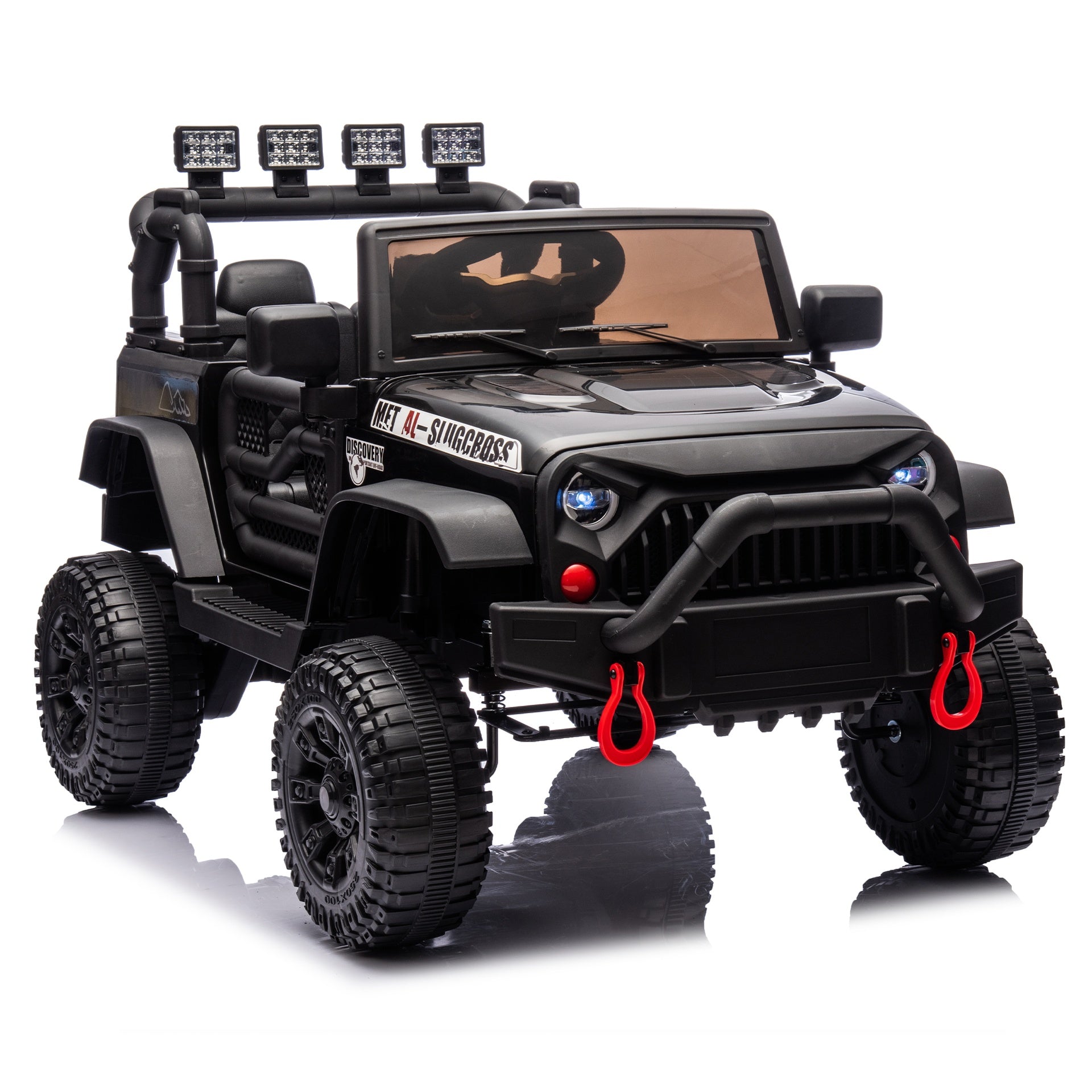 24V Kids Ride On Car W/Parents Remote Control,400W Motor,Four Wheel Suspension,Adjustable speed,USB,MP3,Music,Bluetooth,Large display screen,Power Display,Portable handle,Safety Belt for Kids Aged 3+.
