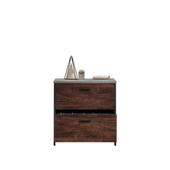Lateral File with Full-Extension Slides, Dark Walnut finish