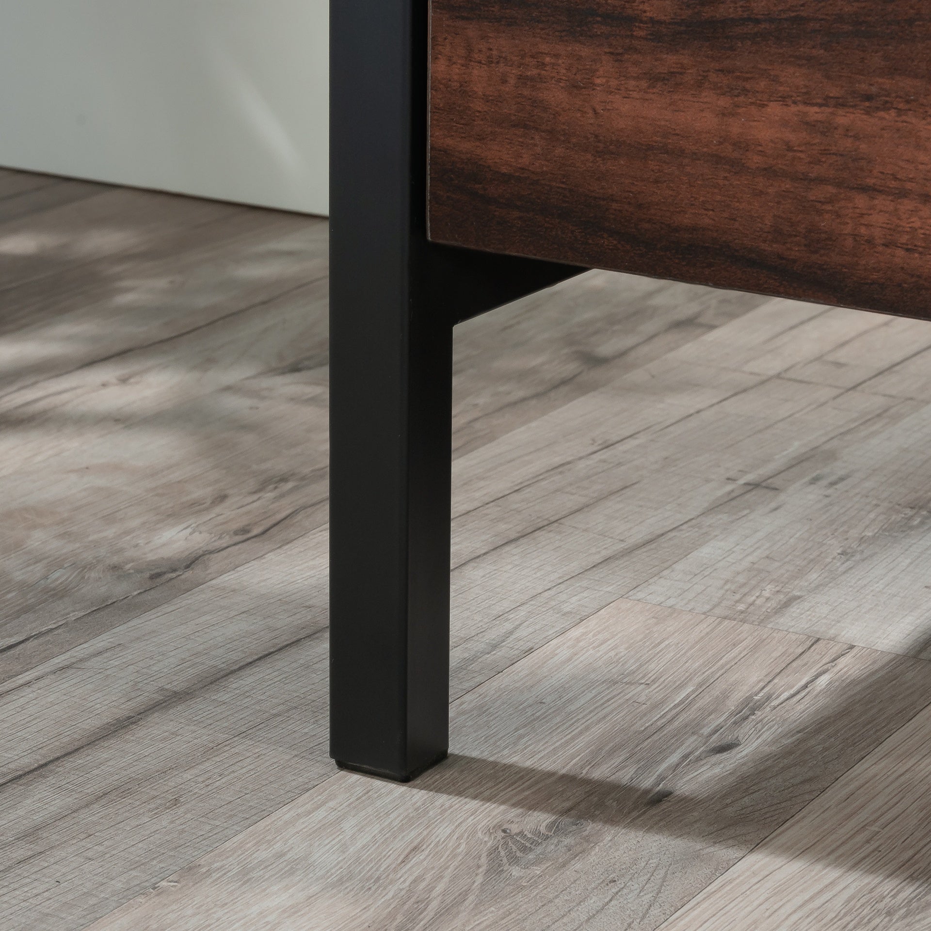 Lateral File with Full-Extension Slides, Dark Walnut finish